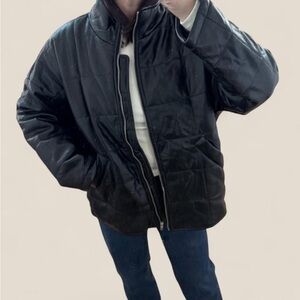 Forever 21 Black Puffer Jacket